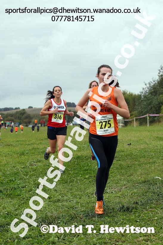 Senior womens Start Fitness North Eastern Harrier League, Tanfield, County Durham. Photo: David T. Hewitson/Sports for All Pics